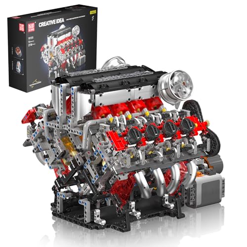Mould King 10130 Sportwagen V8 Motor Bausatz