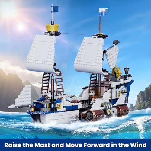 Mould King 10147 Segelschiff Savior Spaceship