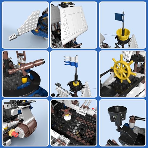 Mould King 10147 Segelschiff Savior Spaceship