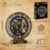 Mould King 10160 Mechanische Uhr Klemmbausteine Bausatz Kit, MOC 3675+ Stücke Uhrenmodell mit Elektromotor und Hauptfeder, STEM Kreativ DIY Uhr Modell Bausteine Kit für Erwachsene/Jugendliche - 3