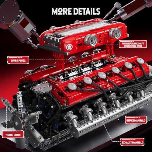 Mould King 10169 V12 Motor