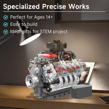 Mould King 10171 V8 Achtzylinder-Motor
