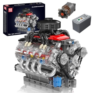 Mould King 10171 V8 Achtzylinder-Motor