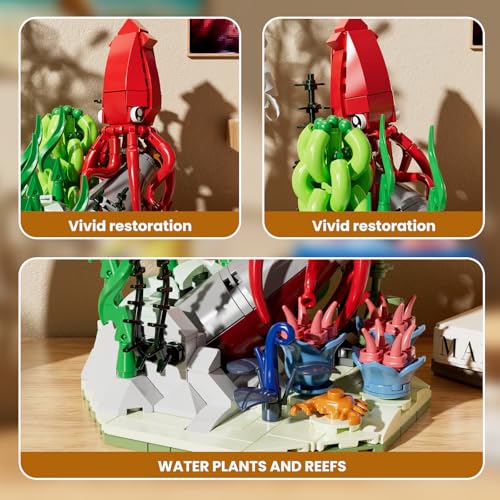 Mould King Der Rote Tintenfisch 10174