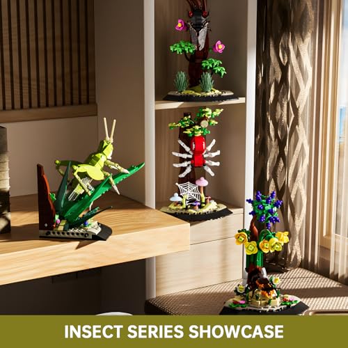 Mould King Gottesanbeterin Insekten-Diorama