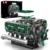 Mould King 10182 Technik V8 Motor Klemmbausteine Bausatz Kit, 2250 Stück Twin-Turbo Engine Bausteine Spielzeug Modell, Klemmbausteine Funktionsmodell für Engine Fans Sammlerstücke - 1