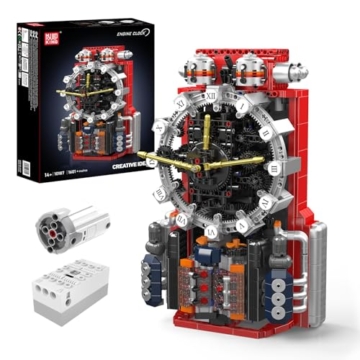 Mould King 10187 Cyberpunk- Uhr Engine Clock