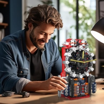 Mould King 10187 Cyberpunk- Uhr Engine Clock