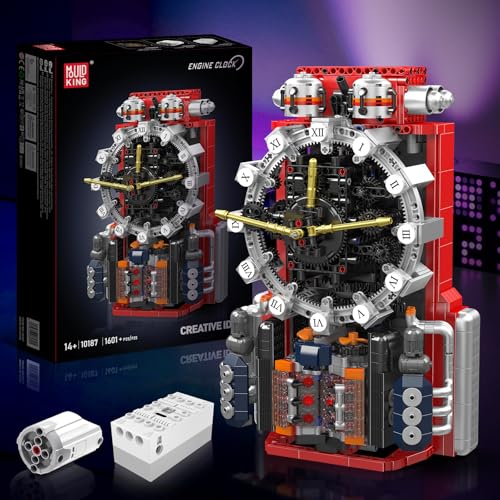 Mould King 10187 Cyberpunk- Uhr Engine Clock