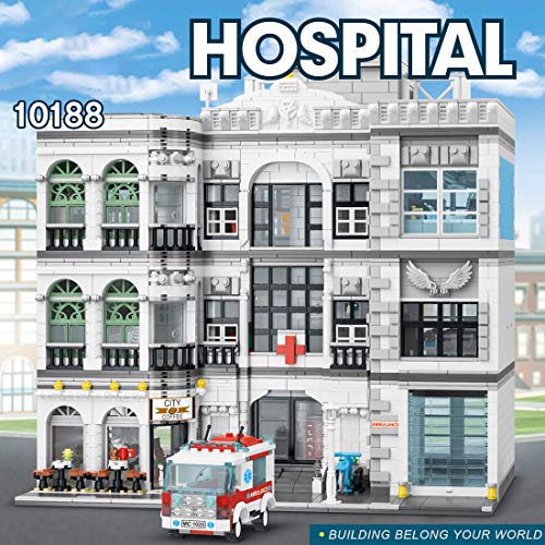 Mould King 10188 Krankenhaus