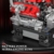 Mould King 10204 Technik V-8-Motor Bausteine Modell, 750 Teile Klemmbausteine Car Engine Spielzeug Set als Geschenk und Sammlerstücke (ab 14 Jahren Jungen/Mädchen) - 5
