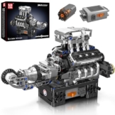 MOULD KING 10206 Technik V8 Motor