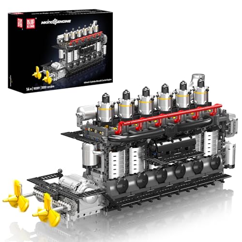 Mould King 10209 – Technik Flugzeugmotor aus 3222 Teilen