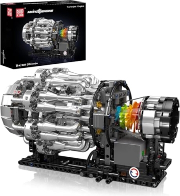 Mould King 10216 Flugzeug Turbine