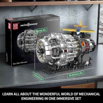 Mould King 10216 Turbojet-Engine