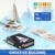 Mould King 10217 Klemmbausteine Schiff Bausteine Segelschiff Katamaran Schiff Spielzeug mit Stoffsegeln und Sonnenbadenbereich Kompatibel mit Andere Marken(893 Teile) - 2