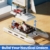Mould King 10217 Klemmbausteine Schiff Bausteine Segelschiff Katamaran Schiff Spielzeug mit Stoffsegeln und Sonnenbadenbereich Kompatibel mit Andere Marken(893 Teile) - 5