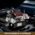 Mould King 10227 Technik V8 Motor Bausatz Benzin Bausteine Klemmbausteine Motoren Elektrisch Engine Motorenkit Geschenke für Erwachsene(787 Teile) - 4