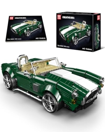 Mould King 10228 Statische Version Oldtimer Bausteine Modell, 1198 Teile Klemmbausteine Auto Blockmodell Kit als Spielzeug und Geschenk (14 Jahre und älter) - 1