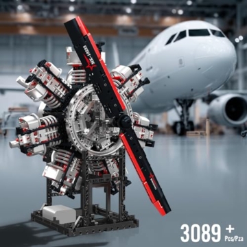 Mould King 10233 Radial Aviation Motor