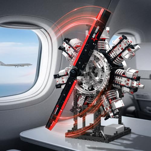 Mould King 10233 Radial Aviation Motor