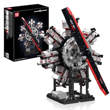 Mould King 10233 Radial Aviation Motor