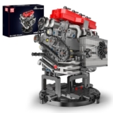 Mould King 10235 Technik Reihenvierzylinder L4-Motor