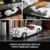 Mould King 10236 Technik XK140 Retro-Cabrio-Baustein-Modell, mit beweglicher mechanischer Struktur Klemmbausteine Bausatz Designer Firas Munir Abu-Jaber Ausstellungsstück für Sammler(1302+Teilen) - 8
