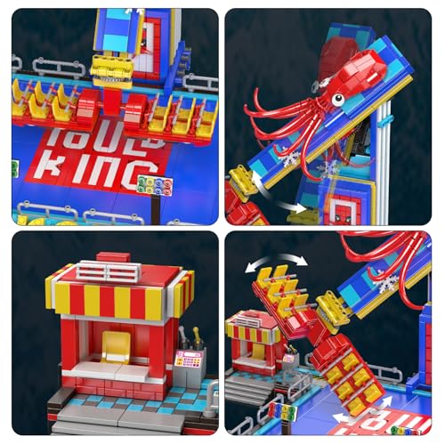 Mould King 11015 Oktopus-Karussell