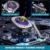 Mould King 11024 Technik Ferngesteuert Weltraum UFO Schiff Bausteine Alien-Basis Klemmbausteine Sci-Fi Raumschiff Bauspielzeug Geschenk für Erwachsene(2053 Teile) - 5