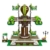 Mould King 11026 „Nature’s Tree Windmill
