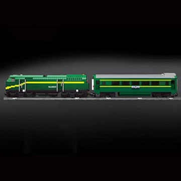 Bausteine Mold King 12001 Green Train Kinderreisespielzeug 2086PCS OVP 