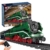 Mould King 12007 Technik Zug Eisenbahn, 2139 Teile APP Fernbedienung Dampflokomotive Zug Bausteine mit Licht Klemmbausteine - 1