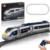 Mould King 12016 Technik Ferngesteuertes Zug Modellbausatz E320 Klemmbausteine Zug Eisenbahn Bausteine Personenzug mit LED Licht Kompatibel mit Andere Marken(1948 Teile) - 1