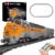 Mould King 12018 Technik Ferngesteuert USA EMD F7 WP Diesel Locomotive Eisenbahnen Zug Beleuchtung Bauklötze Set LED Licht Baukasten 1541 Stück Mit Schienenlieferung Klemmbausteine Bausatz - 1