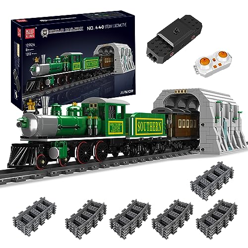 Mould King 12024 Dampflokomotive-Schnellzug 4-4-0