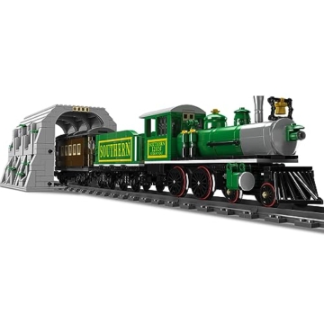 Mould King 12024 Dampflokomotive-Schnellzug 4-4-0