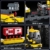 Mould King 12027 Technik Ferngesteuert Klemmbausteine Zug Güterzug Bausteine Eisenbahn Elektrisch Bauspielzeug mit Schienen Geschenk für Erwachsene(1170 Teile) - 6