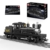 Mould King 12032 Ferngesteuerter Zug Bausteine Modell, 880 Teile Technik Dampflokomotive Klemmbausteine Bausatz, Eisenbahnen Zug Kit Spielzeug für Erwachsene/Jugendliche ab 14 Jahren - 1