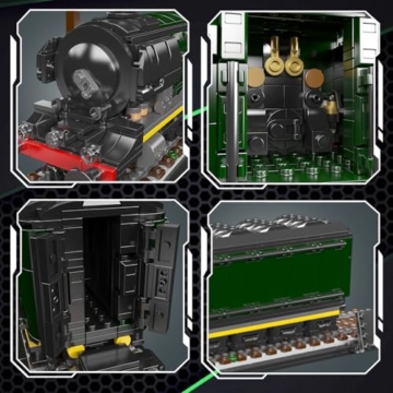 Mould King Flying Scotsman Dampflokomotive (12044) Tender