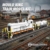 Mould King 12051 Diesel Lok Klemmbausteine Set EMD SW1500, Große Rangierlok mit Schienen & Waggon, Technik Modellbau Zug für Erwachsene, Sammler Eisenbahn (2462+ Teile) - 2