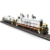 Mould King 12051 Technik SW1500 Diesel Lokomotiv Baustein-Modell mit Schienenbasis | Großes Eisenbahn-Lok-Bauset | Erwachsenen-Sammler-Ausstellungsmodell ab 14+ MOC Klemmbausteine Bausatz(2462+Teile) - 4