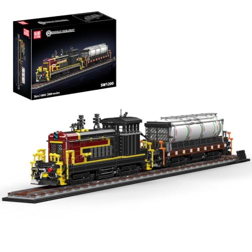 Mould King 12052 SW1200 Diesellokomotive Klemmbausteine Bausatz Kit - 1