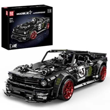 Mould King 13108 Technik Supercar Modell, Statisches Formel-Rennwagen Bausatz, Detailreiches Auto-Set für Erwachsene & Jugendliche ab 14 Jahren (3201 Teile) - 1