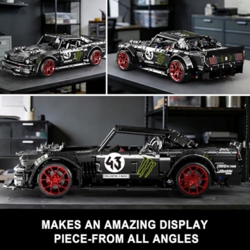 Mould King 13108 Technik Supercar Modell, Statisches Formel-Rennwagen Bausatz, Detailreiches Auto-Set für Erwachsene & Jugendliche ab 14 Jahren (3201 Teile) - 5