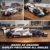 Mould King 13117 Technik Formel Rennwagen Bausatz, 1235 Teile Statisches Sportwagen Ausstellungsmodell, Geschenk für Kinder ab 8 Jahren/Erwachsene Sammler & Enthusiasten (Statische Version)