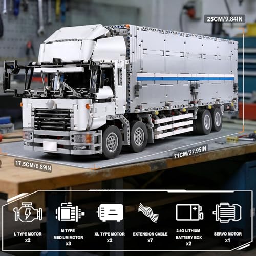 Mould King RC-Container-LKW 13139