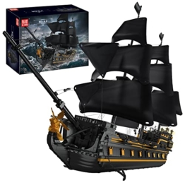 Mould King 13186 Black Pearl großes Piratenschiff