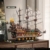 Mould King 13197 Piratenschiff Baukasten, MOC Springendes Kreatives Piratenschiff des Holländers, (4364 Teile), STEM Technik Schiffsmodell Klemmblock, Technik Klemmbausteine Bausatz Spielzeug - 2