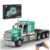 Mould King 13201 Technik Ferngesteuerter Amerikanisches LKW Klemmbausteine Bausteine, 2064 Teile MOC Technologie LKW Modell für ab 14 Jahren/Erwachsene/Sammler - 1
